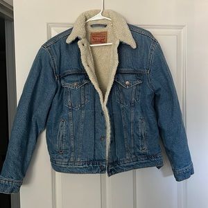 LEVI SHERPA TRUCKER JACKET